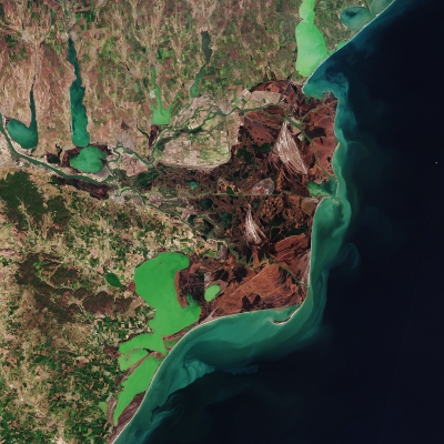 ESA - Immagine della settimana:  Earth from Space, Delta del Danubio (12 settembre 2021)